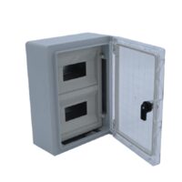 PANOU ABS 30X40X16,5 USA TRANSPARENT 24 MOD IP65