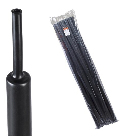 ELEMATIC TUB TERMOCONTRACTABIL 1,2/0,6mm NEGRU