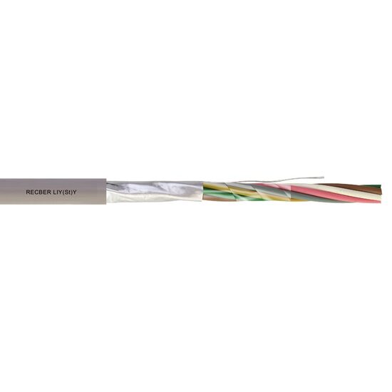 CABLU ECRANAT ALARMA CU FOLIE 8X0.22 LIY(ST)Y RECBER
