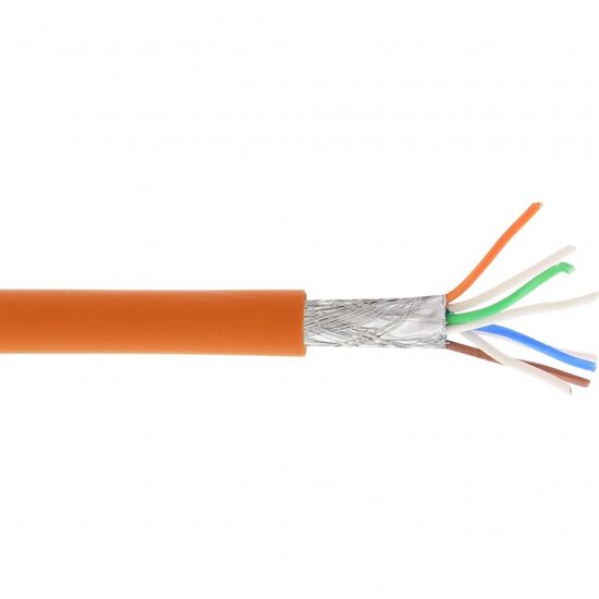 CABLU FTP CAT7A LSZH SL1200 S/F23 ORANGE RECBER