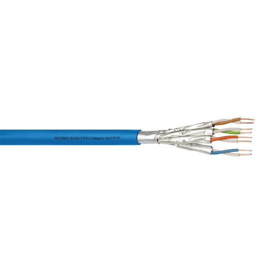 CABLU UTP CAT6 LSZH 23AWG BLEU RECBER
