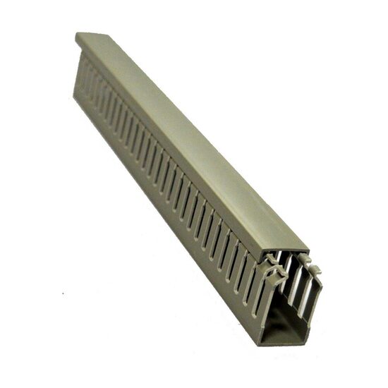 CANAL PERFORAT 25X25mm GRI 2m/buc