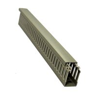 CANAL PERFORAT 25X80mm GRI 2m/buc