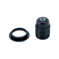 DULIE E27 PLASTIC CU INEL NEAGRA