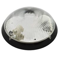 PLAFONIERA 1xE27 MAX60W NEGRU IP65 NEMLI