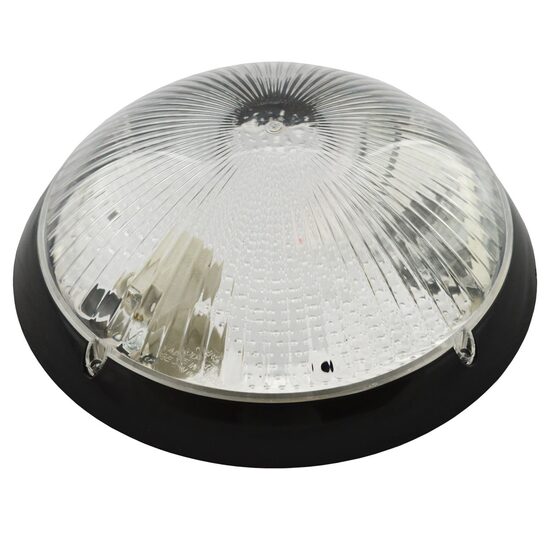 PLAFONIERA 1xE27 MAX60W NEGRU IP65 NEMLI