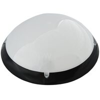 PLAFONIERA 1xE27 MAX60W NEGRU IP65 NEMLI