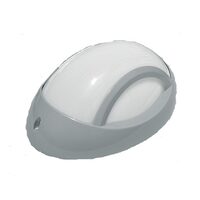 PLAFONIERA 1xE27 MAX60W GRI, OPAL IP54 NEMLI