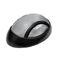 PLAFONIERA 1xE27 MAX60W NEGRU TRANS.  IP65 NEMLI