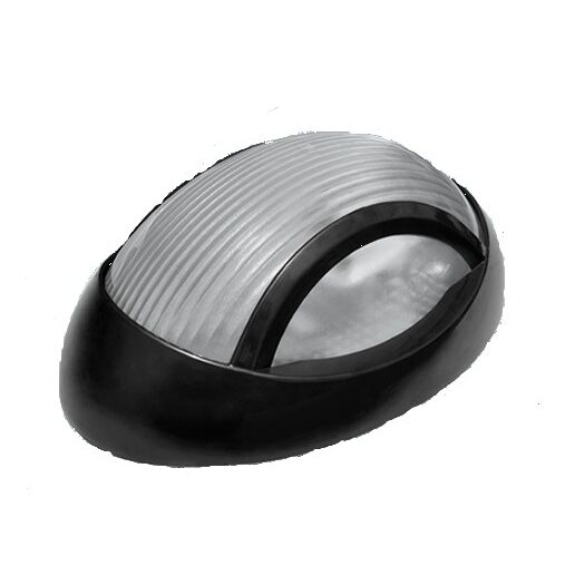PLAFONIERA 1xE27 MAX60W NEGRU TRANS.  IP65 NEMLI