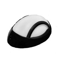 PLAFONIERA 1xE27 MAX60W NEGRU, OPAL IP54 NEMLI