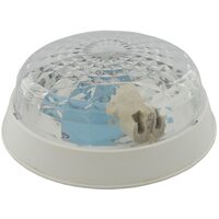 PLAFONIERA 1XE27 MAX60W ALB IP20 MINI 2