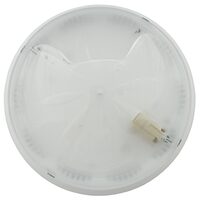 PLAFONIERA 1XE27 MAX60W ALB IP20 MAXI LUNA 2