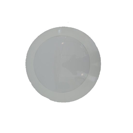 PLAFONIERA LED 18W 6000K ALB IP40 OVAL 2BUC/CUT