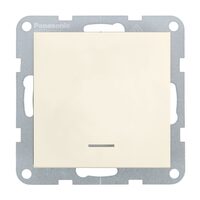 MECANISM INTRERUPATOR CU LED QC KARRE PLUS 55 BEJ