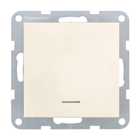 MECANISM INTRERUPATOR CU LED QC KARRE PLUS 55 BEJ