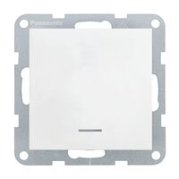 MECANISM INTRERUPATOR CU LED QC KARRE PLUS 55 ALB