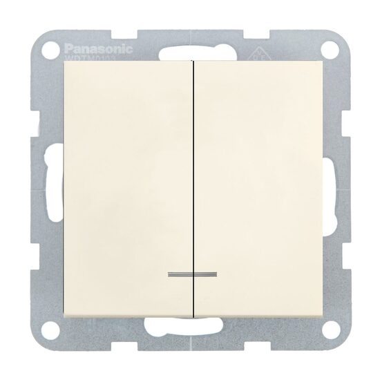 MECANISM COMUTATOR CU LED QC KARRE PLUS 55 BEJ