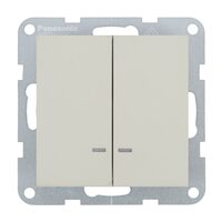 MECANISM COMUTATOR CU LED QC KARRE PLUS 55 SOFT TOUCH SANDSTONE