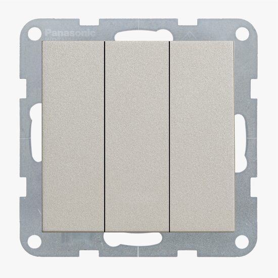 MECANISM INTRERUPATOR TRIPLU KARRE PLUS 55  BRONZ