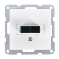 MECANISM CONECTOR PENTRU FIBRA OPTICA KARRE PLUS 55 ALB