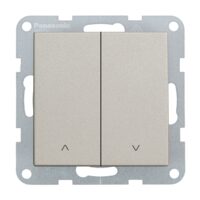 MECANISM INTRERUPATOR JALUZELE cu 2 BUTON QC KARRE PLUS 55 BRONZ