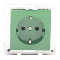 MECANISM PRIZA SCHUKO QC KARRE PLUS 55 VERDE