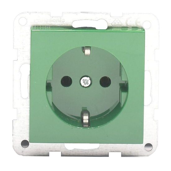 MECANISM PRIZA SCHUKO QC KARRE PLUS 55 VERDE