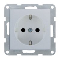 MECANISM PRIZA SCHUKO QC KARRE PLUS 55 SILVER