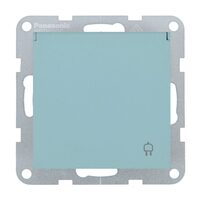 MECANISM PRIZA SCHUKO cu CAPAC PROT. COP QC KARRE PLUS 55 SOFT TOUCH TURCOAZ