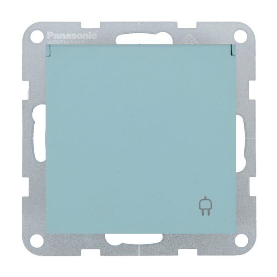 MECANISM PRIZA SCHUKO cu CAPAC PROT. COP QC KARRE PLUS 55 SOFT TOUCH TURCOAZ