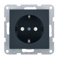 MECANISM PRIZA SCHUKO PROT. COP. QC KARRE PLUS 55 SOFT TOUCH NIGHT