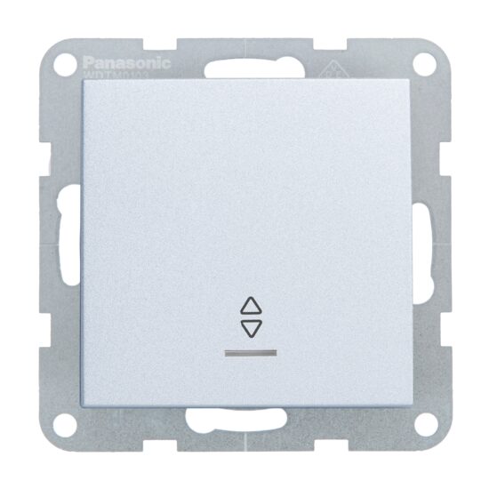 MECANISM INTRERUPATOR SCARA CU LED QC KARRE PLUS 55 SILVER