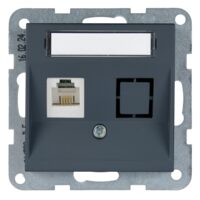PRIZA TELEFON CAT3 cu ETICHETA MEC. KARRE PLUS 55 SOFT TOUCH NIGHT