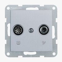 MECANISM PRIZA SATELIT+TV FINALA KARRE PLUS 55 SILVER