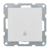 MECANISM INTRERUPATOR SONERIE QC KARRE PLUS 55 SOFT TOUCH SEASHELL