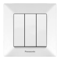 INTRERUPATOR TRIPLU ARKEDIA PANASONIC ALB