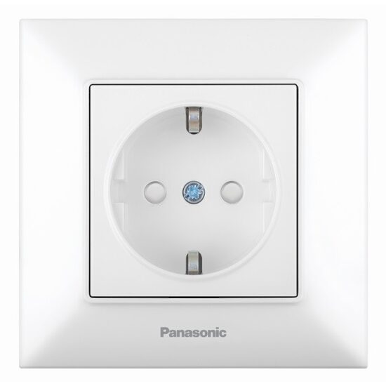 PRIZA SCHUKO PROTECT. COPIL ARKEDIA PANASONIC ALB