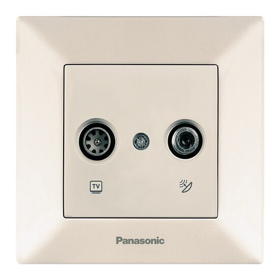 PRIZA SATELIT+TV FINALA ARKEDIA PANASONIC BEJ