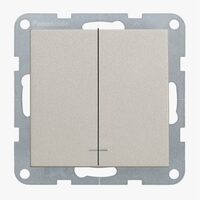 MECANISM COMUTATOR CU LED BRONZ KARRE PLUS PANASONIC