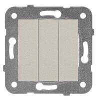 MECANISM INTRERUPATOR TRIPLU KARRE PLUS PANASONIC BRONZ