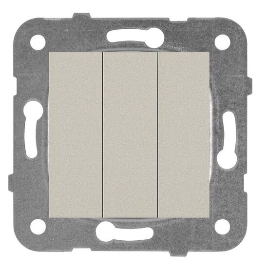 MECANISM INTRERUPATOR TRIPLU KARRE PLUS PANASONIC BRONZ