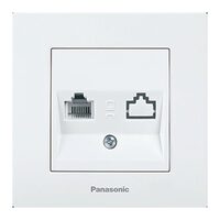 PRIZA CAL.SIMPLA CAT6 KARRE PLUS PANASONIC ALB