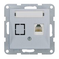 MECANISM PRIZA SIMPLA CAT6 KARRE PLUS PANASONIC SILVER