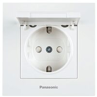 PRIZA SCHUKO CU CAPAC KARRE PLUS PANASONIC ALB