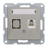MECANISM PRIZA TELEFON CAT3 KARRE PLUS PANASONIC BRONZ
