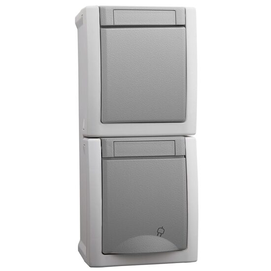 PRIZA SCHUKO+INTRERUPATOR IP54 PACIFIC PANASONIC