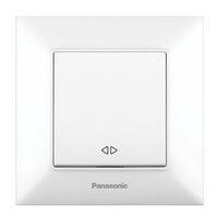 INTRERUPATOR CRUCE ARKEDIA SLIM ALB PANASONIC
