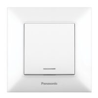 INTRERUPATOR CU LED ARKEDIA SLIM ALB PANASONIC