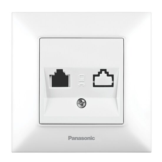 PRIZA DATE SIMPLA CAT5e ARKEDIA SLIM ALB PANASONIC